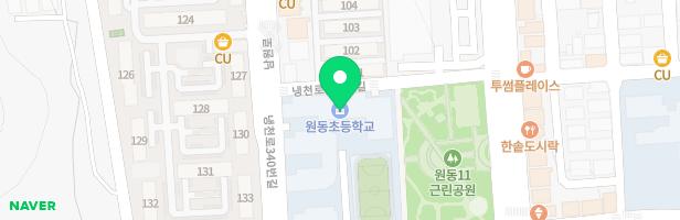 포항원동초등학교 어린이놀이시설 지도 이미지