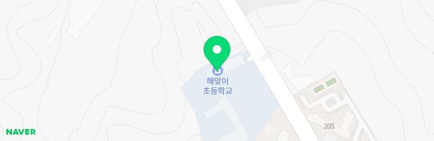 포항해맞이초등학교 어린이놀이시설 지도 이미지