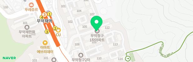 무악청구아파트 어린이놀이터(3) 109동놀이터 지도 이미지