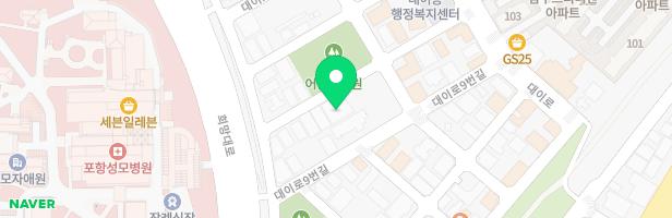 아름다운유치원 어린이놀이시설 지도 이미지