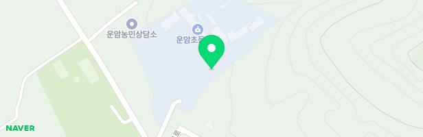 운암초등학교 어린이놀이시설 지도 이미지