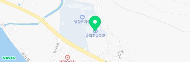 숭덕초등학교병설유치원 놀이시설 지도 이미지