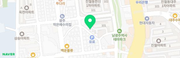 남광유치원 놀이시설 지도 이미지