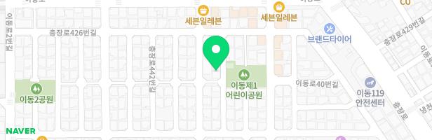 어깨동무유치원 어린이놀이시설 지도 이미지