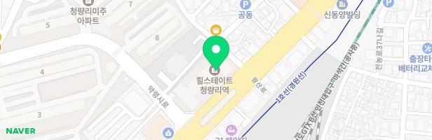 청량리미주아파트 어린이놀이시설3(3동) 지도 이미지