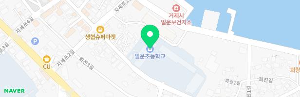 일운초등학교 놀이시설 지도 이미지