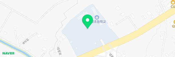 청보초등학교 놀이시설 지도 이미지