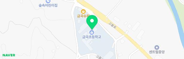 금곡초등학교 병설유치원 놀이시설(초등 통합) 지도 이미지