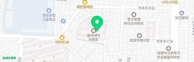 동아대덕아파트 놀이시설 지도 이미지