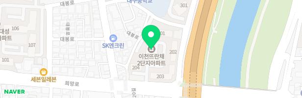 이천뜨란채2단지(204동앞) 지도 이미지