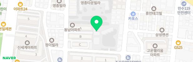 복자유치원 실외놀이터 지도 이미지
