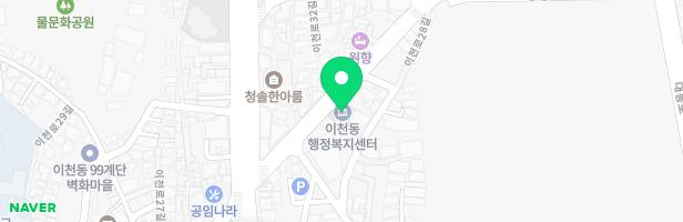 이천뜨란채 4단지 지도 이미지