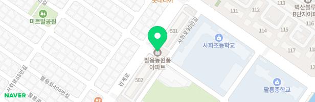 원풍아파트 어린이놀이터(501동) 지도 이미지