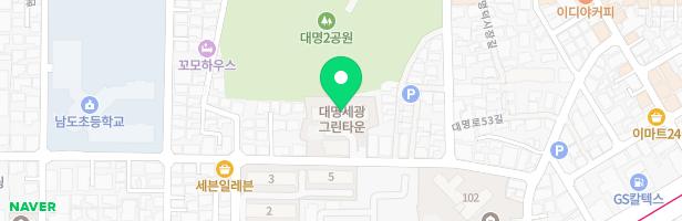 세광그린타운 어린이놀이터 지도 이미지