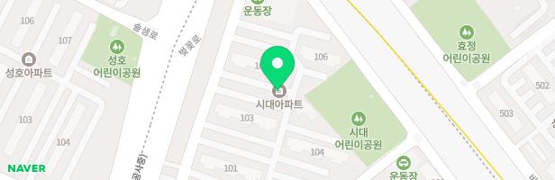 꿈동산유치원 실외놀이터 지도 이미지