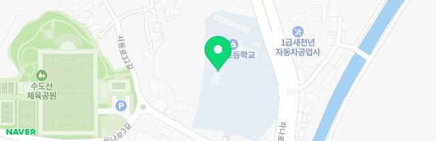 이리신흥초병설유치원 놀이시설 지도 이미지