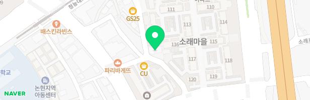 행복한유치원 실외놀이터 지도 이미지