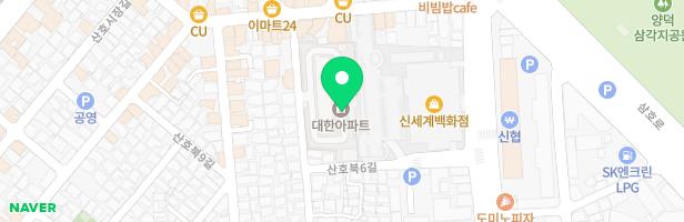 대한아파트 어린이놀이터 지도 이미지