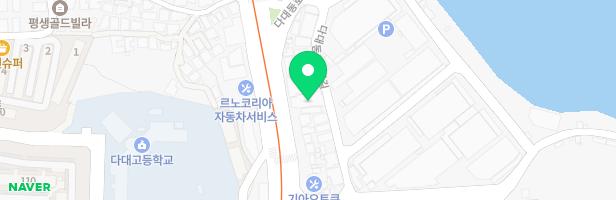 호산나유치원 놀이터 지도 이미지