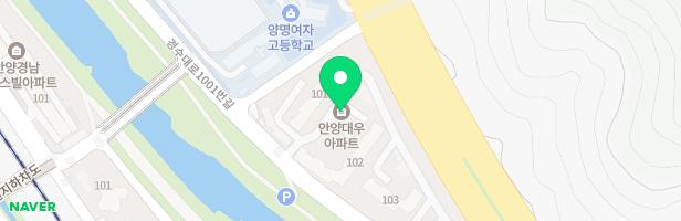 안양 대우아파트 놀이터(103동앞) 지도 이미지