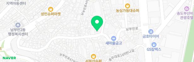 푸른유치원 어린이놀이시설 지도 이미지