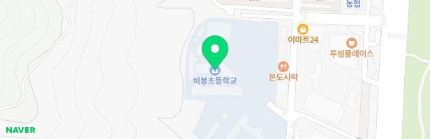순천비봉초등학교 놀이시설 지도 이미지