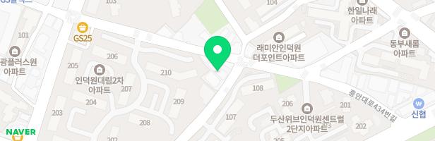 제니스키즈 어린이집 지도 이미지