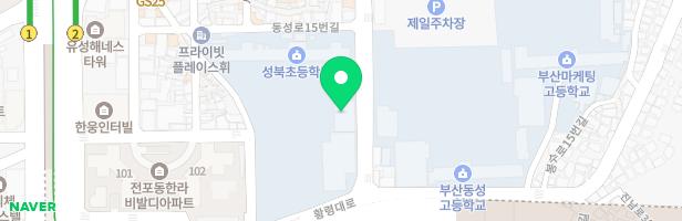 성북병설유치원 어린이 놀이시설 지도 이미지