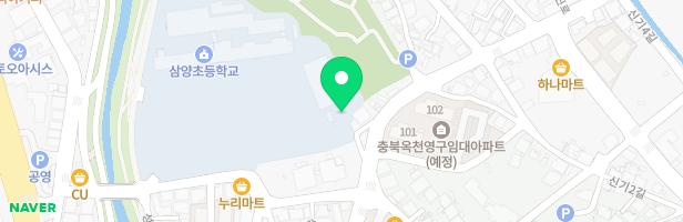 삼양유치원 놀이터 지도 이미지