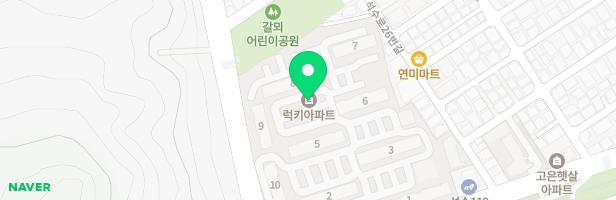 석수럭키아파트(6동앞) 지도 이미지