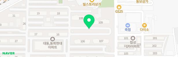 북삼코아루아파트(3) 지도 이미지