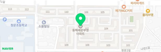 쇄운부영아파트(1) 지도 이미지