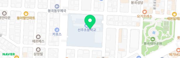 선주초등학교 병설유치원 어린이놀이시설 지도 이미지