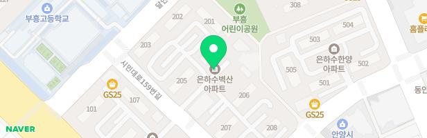 은하수벽산아파트 놀이터 지도 이미지