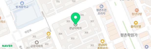무궁화경남아파트(301동 옆) 지도 이미지