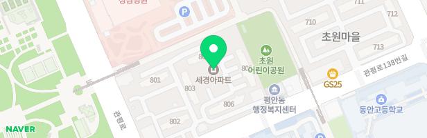 초원세경아파트(803동 옆) 지도 이미지