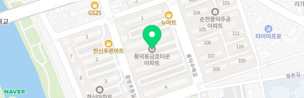 풍덕금호아파트 2 지도 이미지