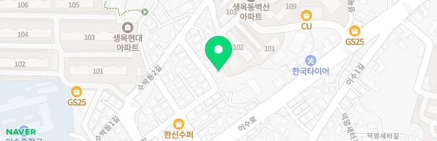 은현어린이집 지도 이미지