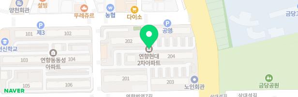 연향현대2차 지도 이미지