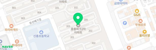 금당중흥2차(관리사무소 앞) 지도 이미지