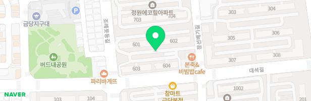 금당부영6차 601동 지도 이미지