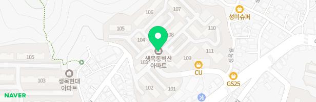 순천벽산첼시빌 놀이터 110동 지도 이미지