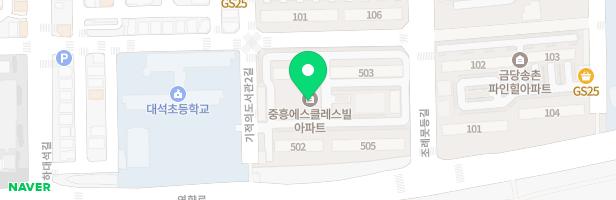 금당중흥5차 지도 이미지