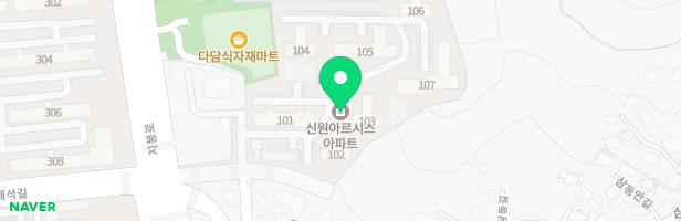 신원아르시스103동놀이터 지도 이미지