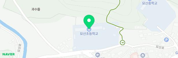 묘산초등학교 어린이 놀이시설 지도 이미지