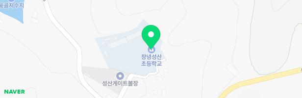 창녕성산초등학교 어린이 놀이시설 지도 이미지