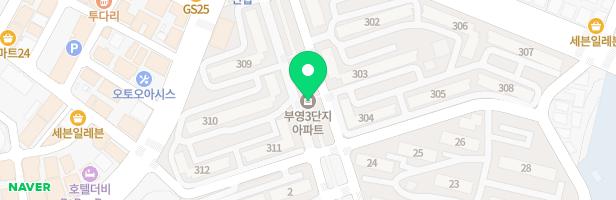 신기부영3차아파트 312동 앞 어린이놀이터 지도 이미지