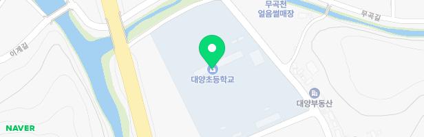 대양초등학교 어린이 놀이시설 지도 이미지
