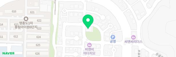 사랑어린이집 놀이시설 지도 이미지