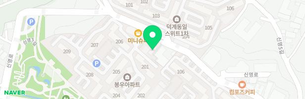 봉우유치원 놀이시설 지도 이미지